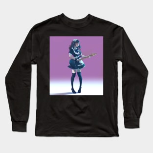 MaidGuitar Long Sleeve T-Shirt